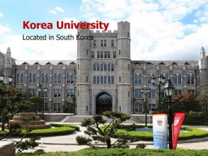 [Hàn Quốc] Chương trình học bổng thạc sĩ tại Trường Đại học Korea, Hàn Quốc do Quỹ Pony Chung tài trợ năm 2020