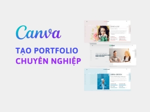 Cách làm Portfolio bằng Canva để ứng tuyển
