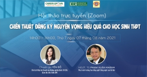 Hướng nghiệp GPO tổ chức thành công Hội thảo: “Chiến thuật đăng ký nguyện vọng hiệu quả cho HS THPT”