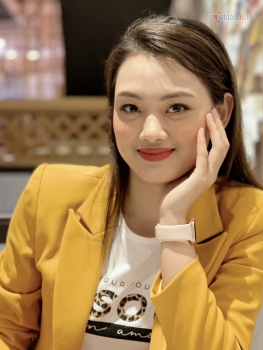 “Hoa khôi bóng chuyền” luyện tiếng Anh 2 tiếng mỗi ngày