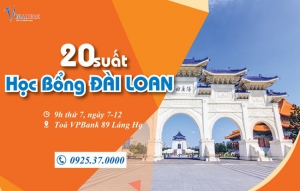 [Đài Loan] Giới thiệu 20 suất học bổng du học Đài Loan 2020