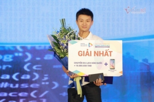 Nam sinh giành giải quốc gia và thi quốc tế từng đội sổ