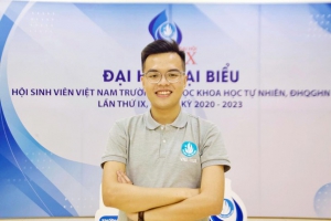 Cựu Chủ tịch Hội Sinh viên trường ĐH Khoa học Tự nhiên nhận học bổng Tiến sĩ toàn phần