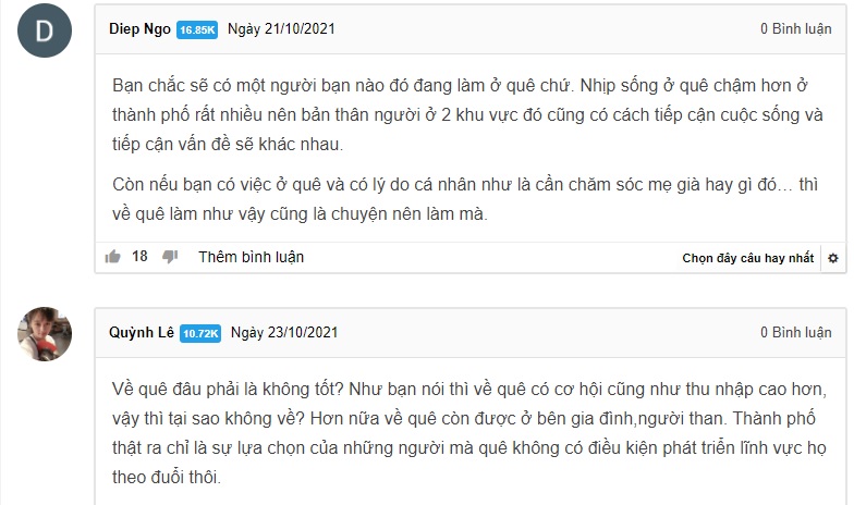 Nên ở lại thành phố hay về quê lập nghiệp? - Hướng nghiệp GPO