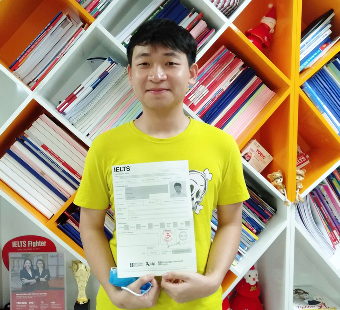 Sau 6 tháng học tập, Hải Đăng đạt điểm IELTS 7.5 và được tuyển thẳng vào ĐH Ngoại Thương - Hướng nghiệp GPO